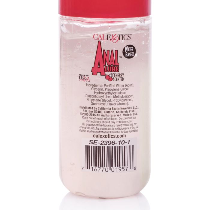 CalExotics | Anal Lube - 6 oz Cherry Scent