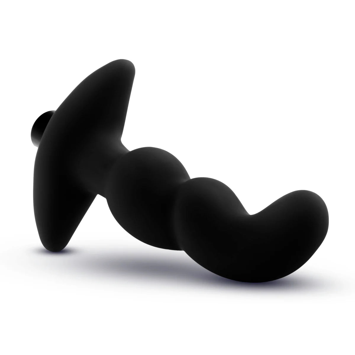 Anal Adventures Platinum By Blush® | Prostate Massager 03 Black 6-Inch Vibrating Rechargeable Anal Plug