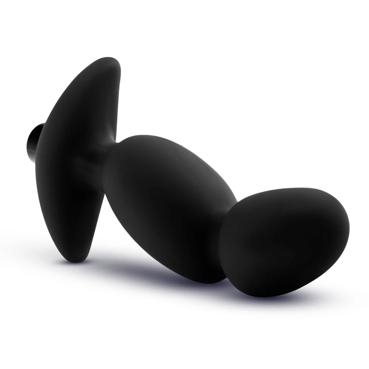 Anal Adventures Platinum By Blush® | Prostate Massager 04 Black 6.5-Inch Vibrating Rechargeable Anal Plug