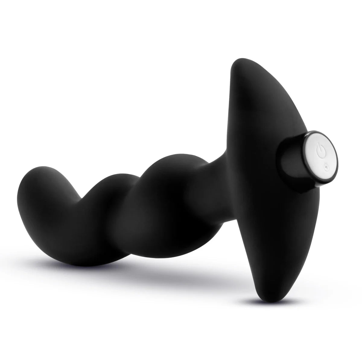 Anal Adventures Platinum By Blush® | Prostate Massager 03 Black 6-Inch Vibrating Rechargeable Anal Plug