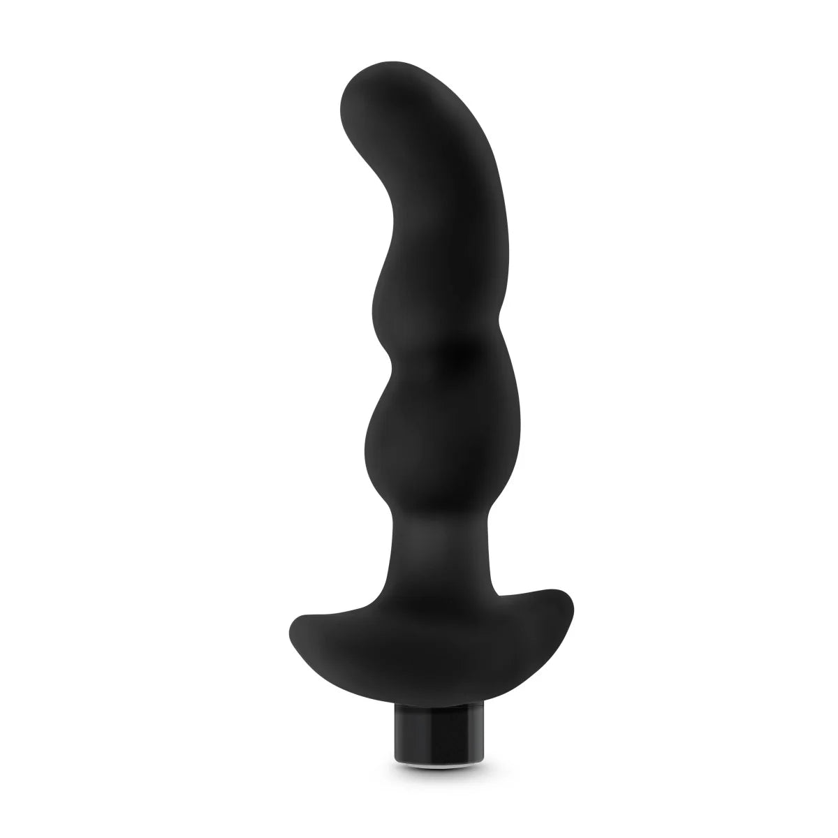 Anal Adventures Platinum By Blush® | Prostate Massager 03 Black 6-Inch Vibrating Rechargeable Anal Plug