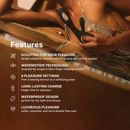 LELO | SORAYA Wave™ - Wave Motion Rabbit Vibrator