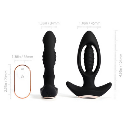 Honey Play Box | HABIKI Hollowed Anal Vibrator & Prostate Massager